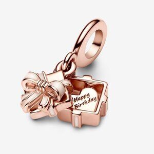 Rose Gold Birthday Gift Charm